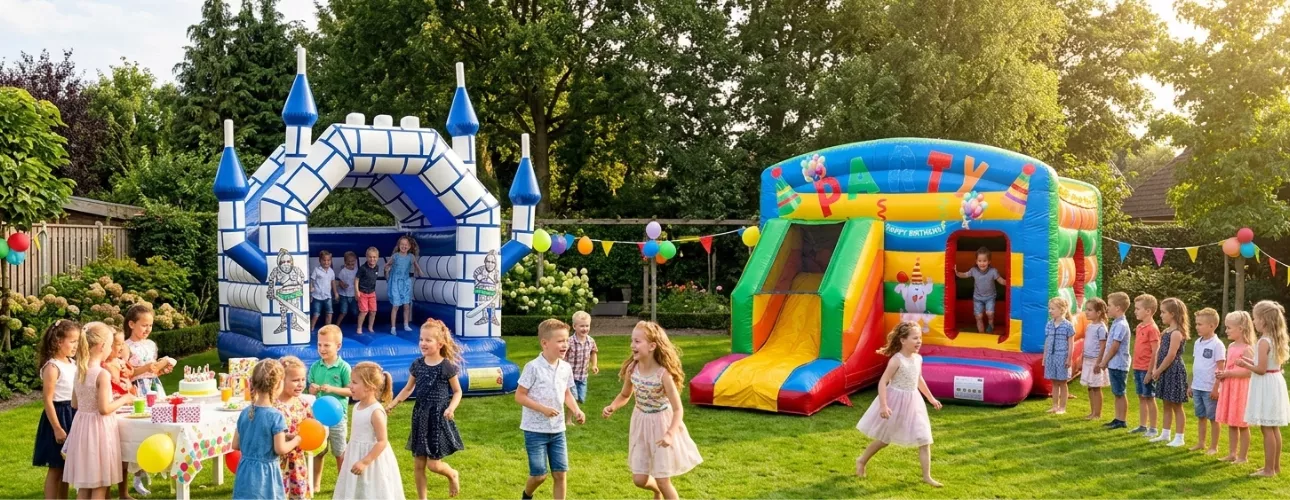 Verjaardag organiseren met Springkussenverhuur Amersfoort