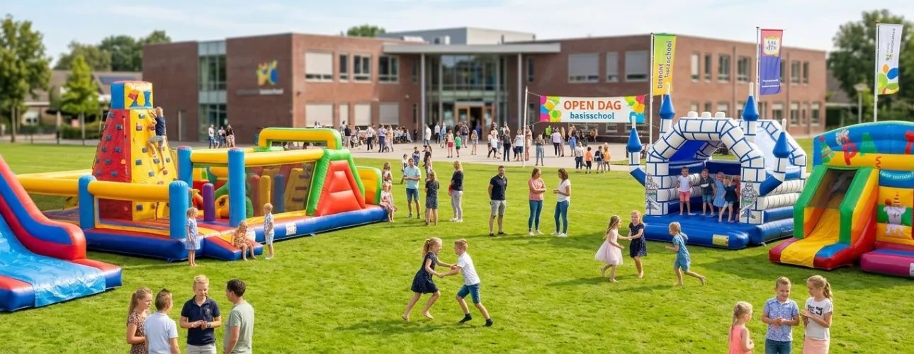Open dag organiseren met Springkussenverhuur Amersfoort