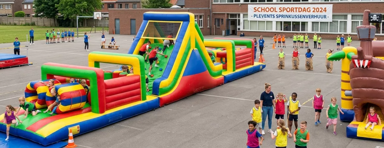 Sportdag organiseren met Springkussenverhuur Amersfoort