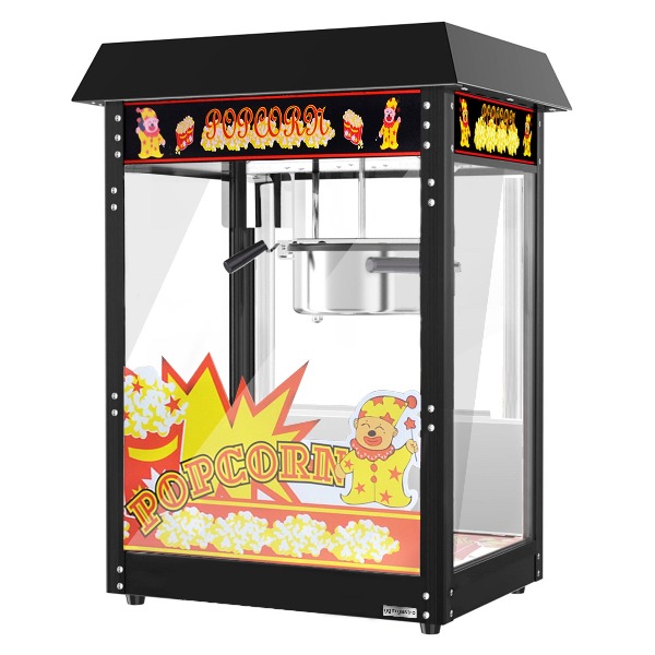 Popcornmachine met kar